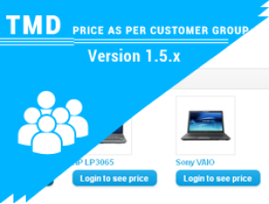 Price As Per Customer Group Module 1.5.x